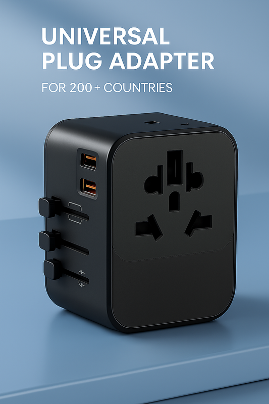Universal Power Adapter for 200+ Countries
